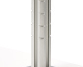 Kabeldurchlassbuchse mit Befestigung für Reling / Säule Kabeldurchlassbuchse mit Befestigung für Reling / Säule